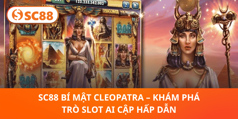 SC88 Bí Mật Cleopatra – Khám Phá Trò Slot Ai Cập Hấp Dẫn